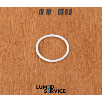 Кільце ущільнювальне 10×0,8 мм PTFE (біле) для Satelec