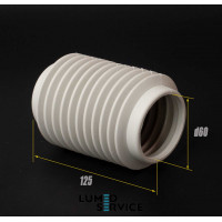 гофрована трубка D60мм L125мм  Galit для стоматологічної установки