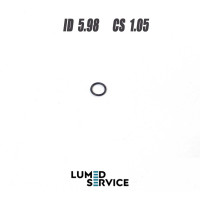 Кільце ущільнювальне 5,98×1,05 мм NBR для стоматологічного обладнання