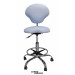 Стілець S04 висота 57-72 см з кільцем для асистента та стоматолога