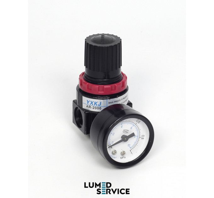 Регулятор тиску повітря без фільтру різьблення 1/4 для стоматологічної установки