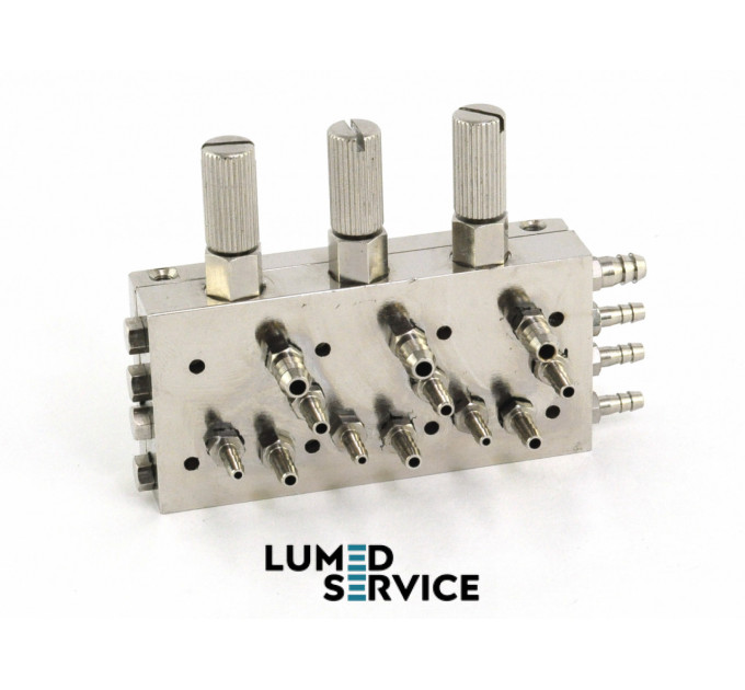 Клапан 3 канальний мембранний Китай для стоматологічної установки