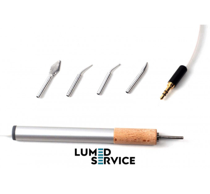 Ручка для електрошпателя Dokatech, насадка 2,5 мм + 4 насадки