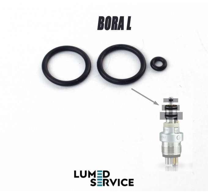 Ремкомплект набір кільця multiflex для турбінного наконечника Bien Air BORA L