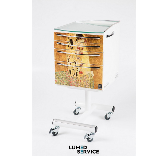 Столик Panmed ПАНОК-СОЛО 400 5.1-5.6 40*40 см для стоматологічного кабінету