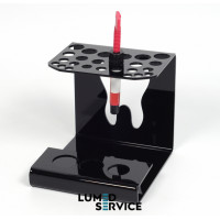 Підставка 25 шприців +3 баночки чорна для стоматологічних фотополімерних композитів