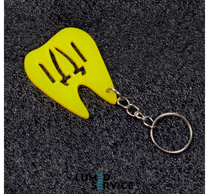 Брелок зубний набір 10 шт колір асорті випадковий акрил