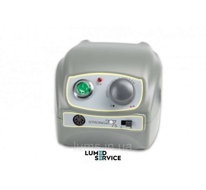 Зуботехнічний дриль Strong 207S (мотор Strong 106, 45 000 обертів в хвилину, 180 Вт, 4,5 Н*см)