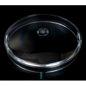 Захисне скло для стоматологічного світильника кругле 170 мм сферичне