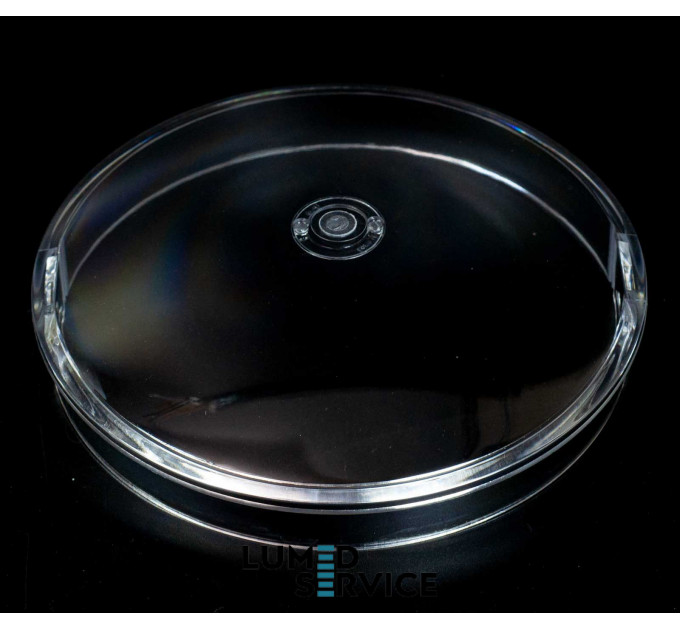 Захисне скло для стоматологічного світильника кругле 170 мм сферичне