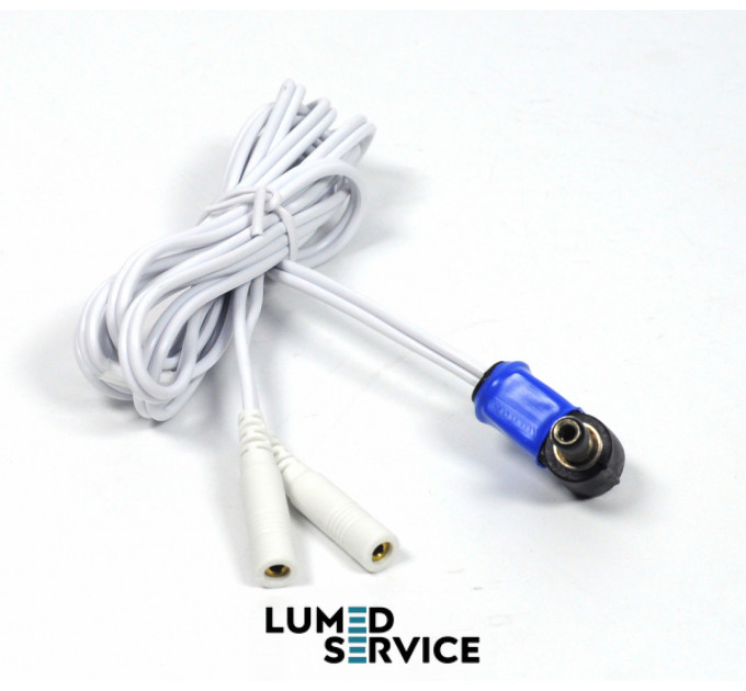 Кабель Китай Гніздо+гніздо круглий роз'єм DC 5,5*2,5 мм для апекслокатора