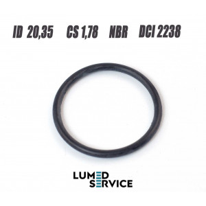 Кільце ущільнювальне 20,35×1,78 мм NBR (аналог DCI 2238, -019) для стоматологічного обладнання