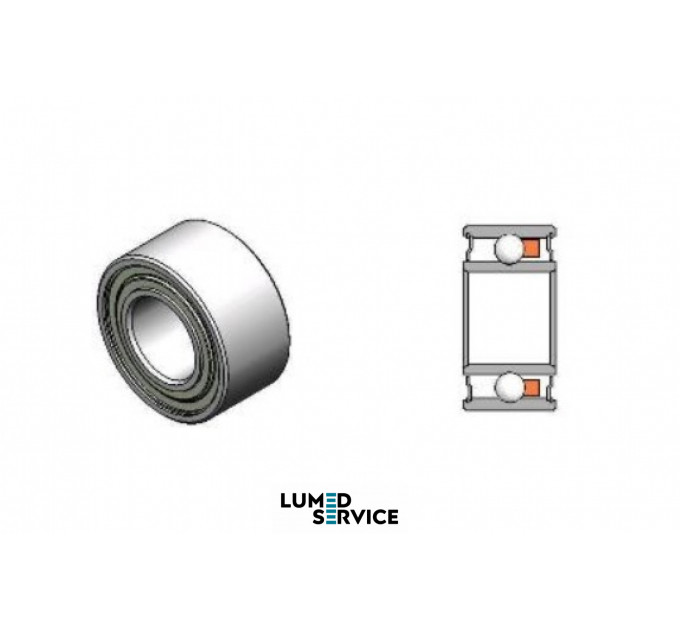 2,38*4,76*2,38 сталь/ сепаратор Torlon/ Німеччина підшипник для валів стоматологічних наконечників 