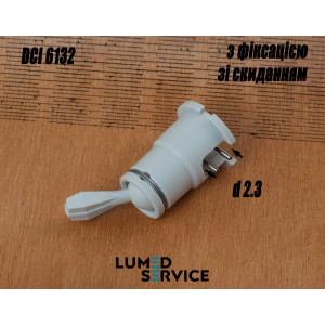 Перемикач педалі керування DCI 6132 сірий з фіксацією та скиданням