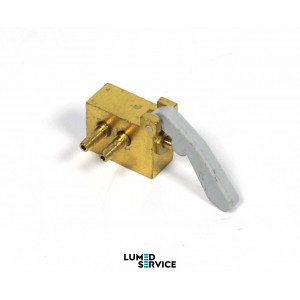 Клапан вибору інструментів білий язичок при натисканні зачиняється штуцера збоку для стоматологічної установки