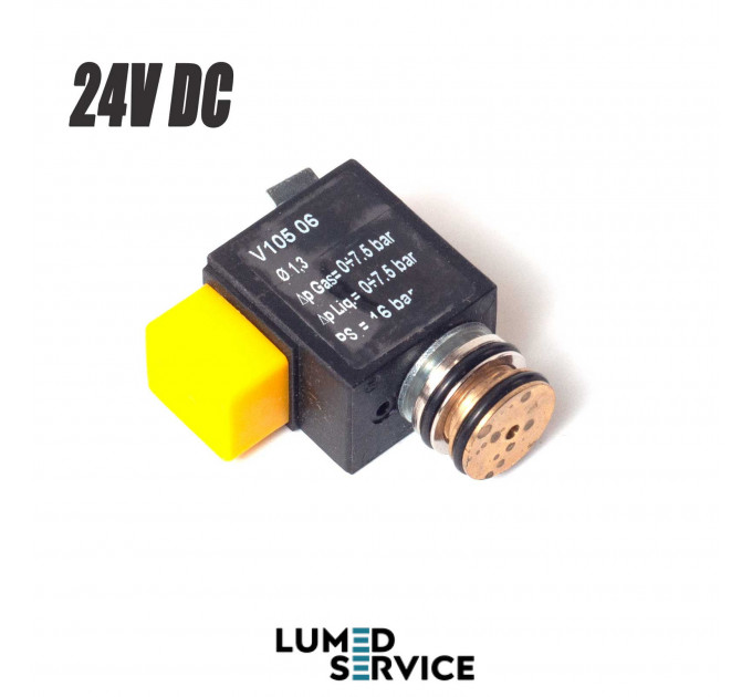 Клапан електромагнітний мініатюрний 24 В DC для стоматологічної установки