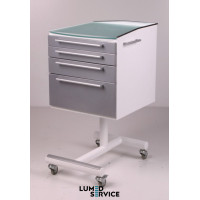 Столик Panmed ПАНОК-СОЛО 450 3.1-3.2 45*45 см для стоматологічного кабінету