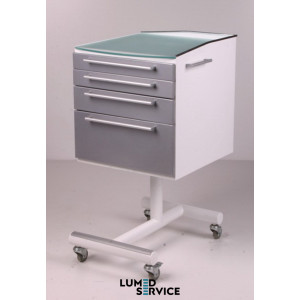 Столик Panmed ПАНОК-СОЛО 450 3.1-3.2 45*45 см для стоматологічного кабінету