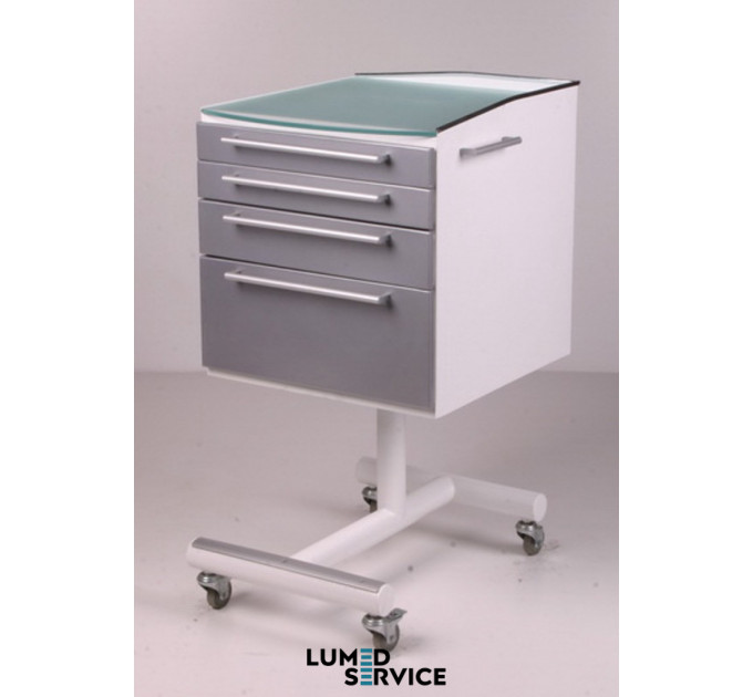 Столик Panmed ПАНОК-СОЛО 450 3.1-3.2 45*45 см для стоматологічного кабінету