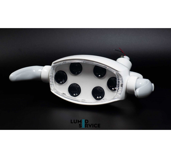 LED D світильник стоматологічний світлодіодний 6 діодів 42000 Люкс 12V 24V