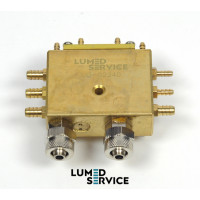 Блок розподільчий 9055 з клапанами для слинотяга для стоматологічної установки