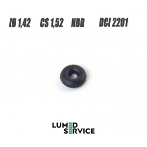 Кільце ущільнювальне 1,42×1,52 мм NBR (аналог DCI 2201) для стоматологічного обладнання