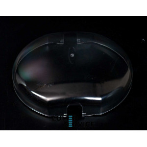 Скло захисне світильника для стоматологічної установки овальне сверічне