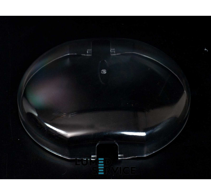 Скло захисне світильника для стоматологічної установки овальне сверічне