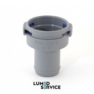 З'єднання Dürr Connect 20 пряме на шланг D13 мм для стоматологічної установки 0700-720-13