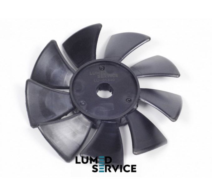 Вентилятор вал 13 мм  крильчатка двигуна китайського безмасляного компресора