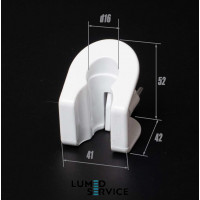 Тримач турбіного шланга М4 вставка в столик для стоматологічної установки