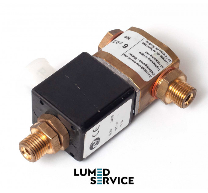 Клапан електромагнітний 197 В постійного струму нормально відчинений для стоматологічного автоклава