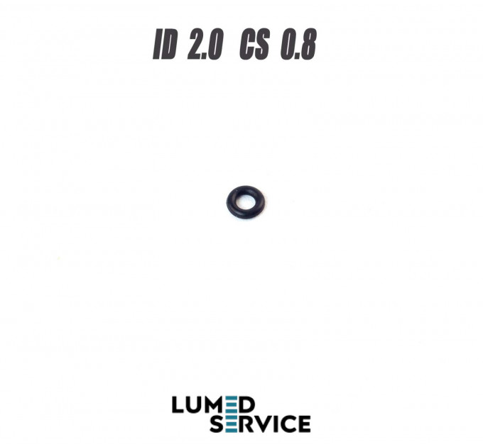 Кільце ущільнювальне 2,0×0,8 мм NBR для стоматологічного обладнання