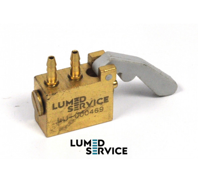 Клапан вибору інструментів білий язичок При натисканні на нього відчиняється для стоматологічної установки 