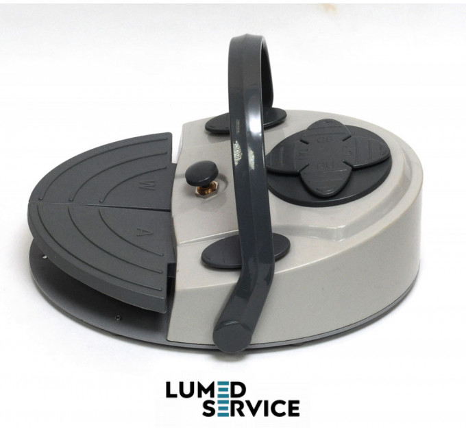 Педаль  біла з лапками та джойстиком для стоматологічної установки