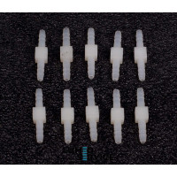 З'єднувач пластик ялинка 3 мм для пневмошлангів у стоматологічних установках упаковка 10 шт