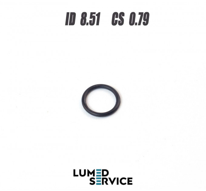 Кільце ущільнювальне 8,51×0,79 мм NBR для стоматологічного обладнання