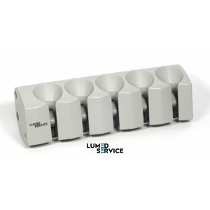 Тримач на 5 інструментів гнізда D28 мм для стоматологічної установки