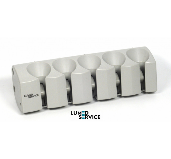 Тримач на 5 інструментів гнізда D28 мм для стоматологічної установки