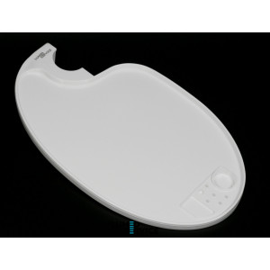 Полиця овальний 40х24 см  для стоматологічної установки