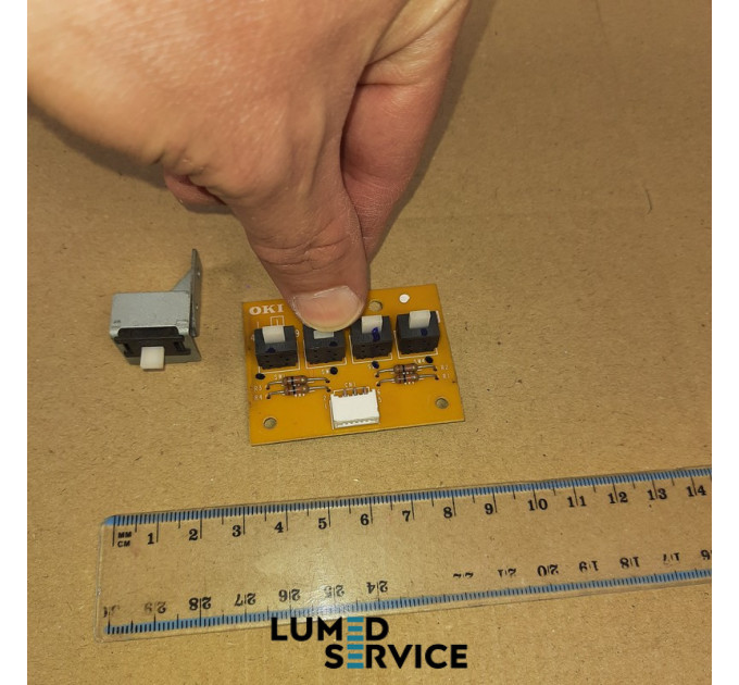 Плата с кнопками концевіки для двері