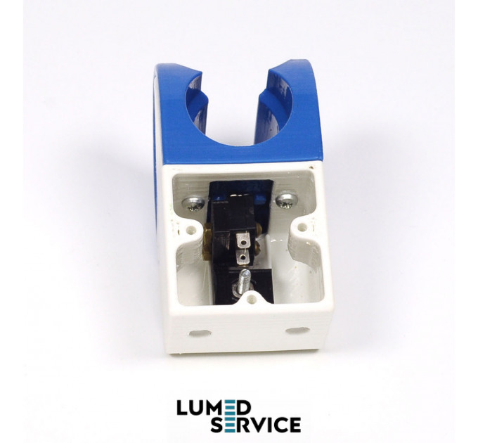 Тримач GNATUS слинотяг D20 з мікрокриком двоколірний для стоматологічної установки 3Д друк