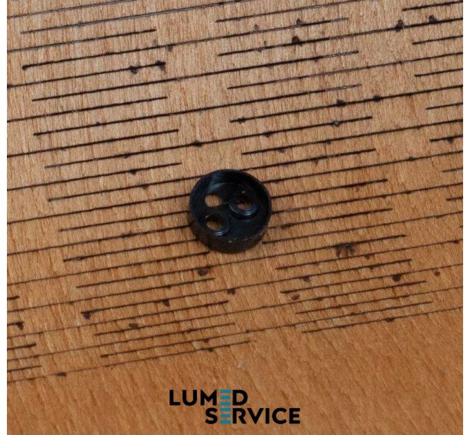 Чорна вставка під носик пустера LUZZANI Minimate Minilight