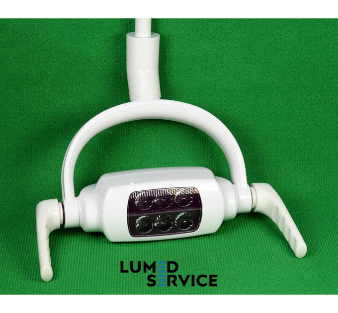 LED світильник для стоматологічної установки  35000 Люкс 12V 6 світодіодів Black