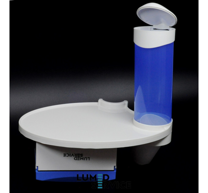 Полиця c органайзером для серветок та стаканчиків  для стоматологічної установки