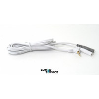 Кабель Китай Гніздо+гніздо Mono Jack 2,5 мм роз'єм для апекслокатора