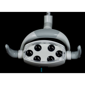 LED D світильник стоматологічний світлодіодний 6 діодів 42000 Люкс 12V 24V