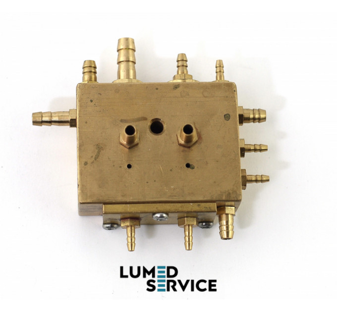 Блок розподільчий 9056 з клапанами для слинотяга для стоматологічної установки