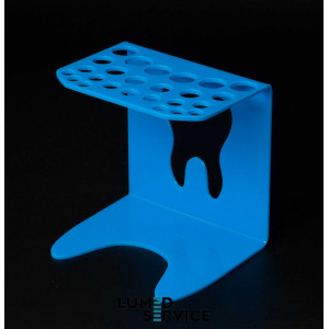 Підставка 25 шприців блакитна для стоматологічних фотополімерних композитів