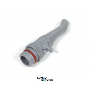 Накінечник слинотяга  пластик з кутовою спідницею для стоматологічної установки